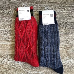 Nordstrom Rack Unisex 2 Piece Boot Sock Bundle